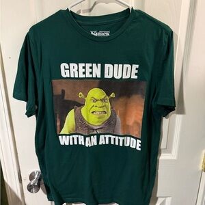 ❣️🤙🏽Dreamworks Shrek Deep Green Shirt